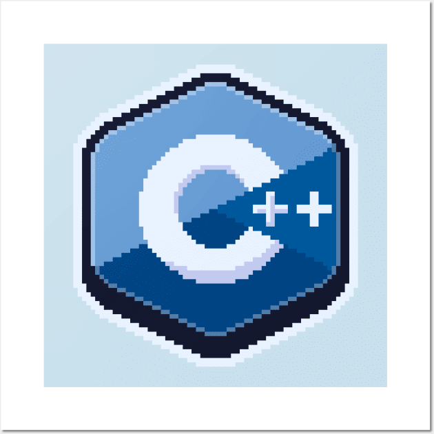 C++ PixelArt Wall Art by astrellonart